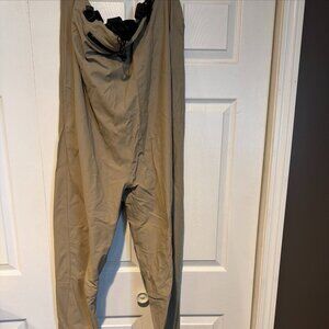 Lost Creek Men's Guide Series Breathable Zip Fishing Waders Stout Brown, Size M